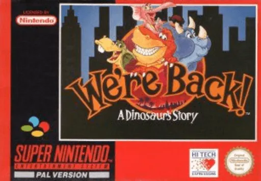 We're Back! - A Dinosaur's Story (Europe)